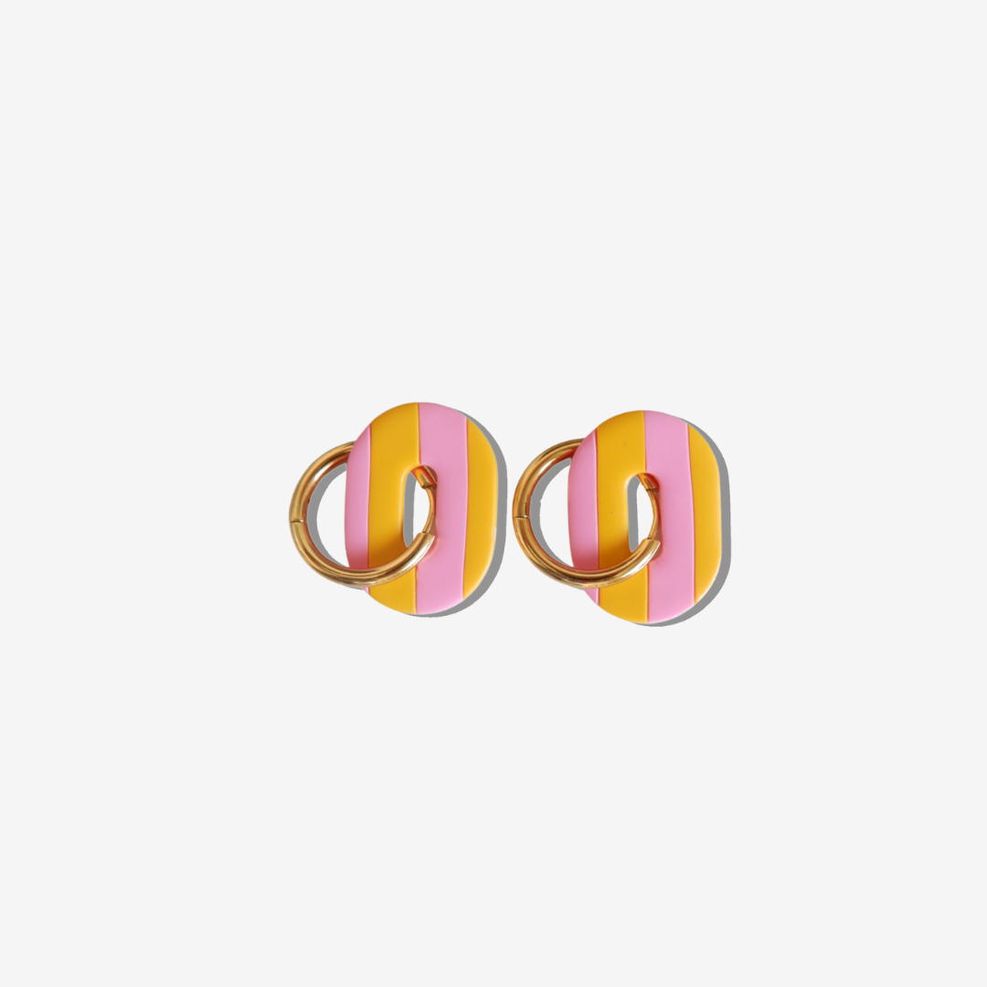 Stripy oval