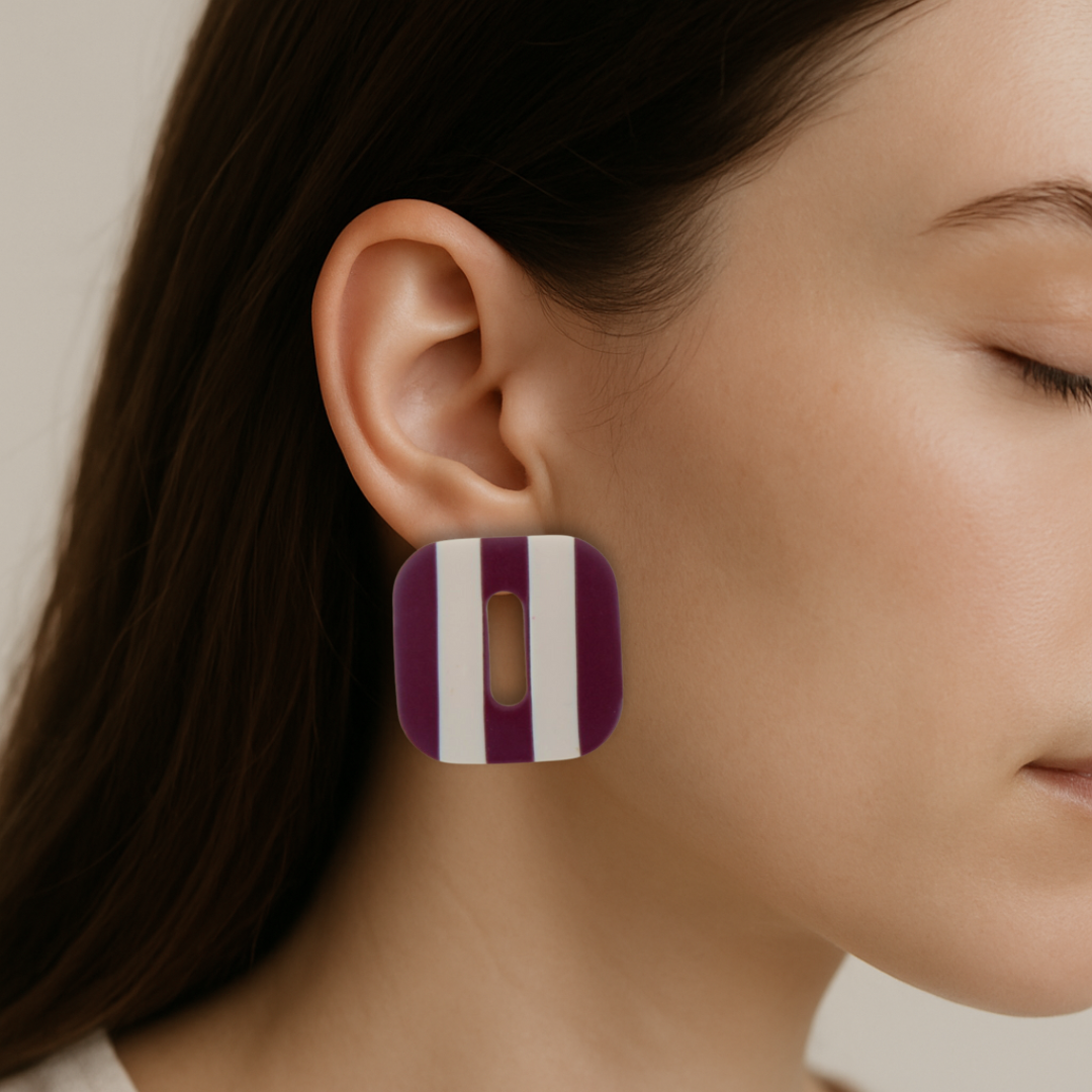 Stripy quadrado - fall edition