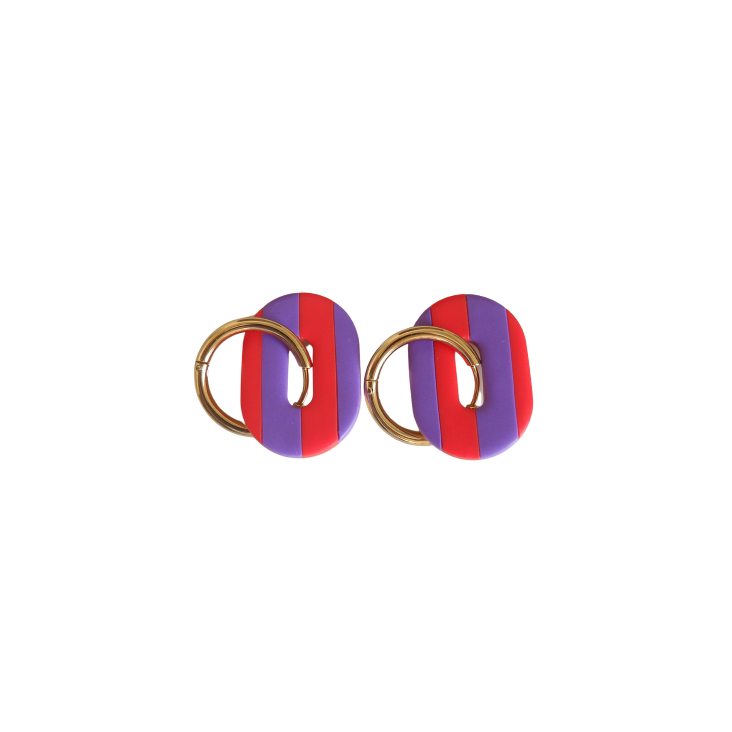 Stripy oval