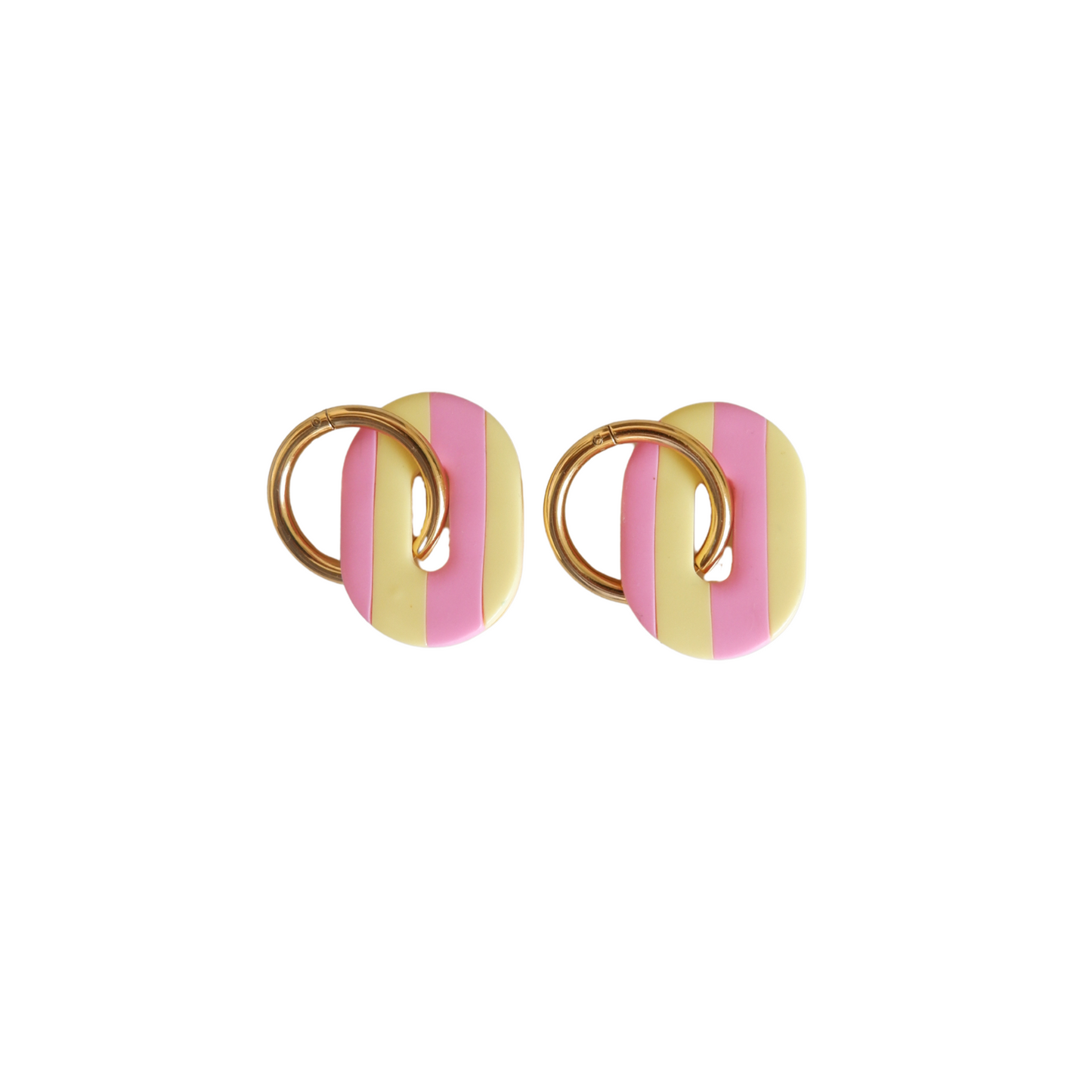Stripy oval