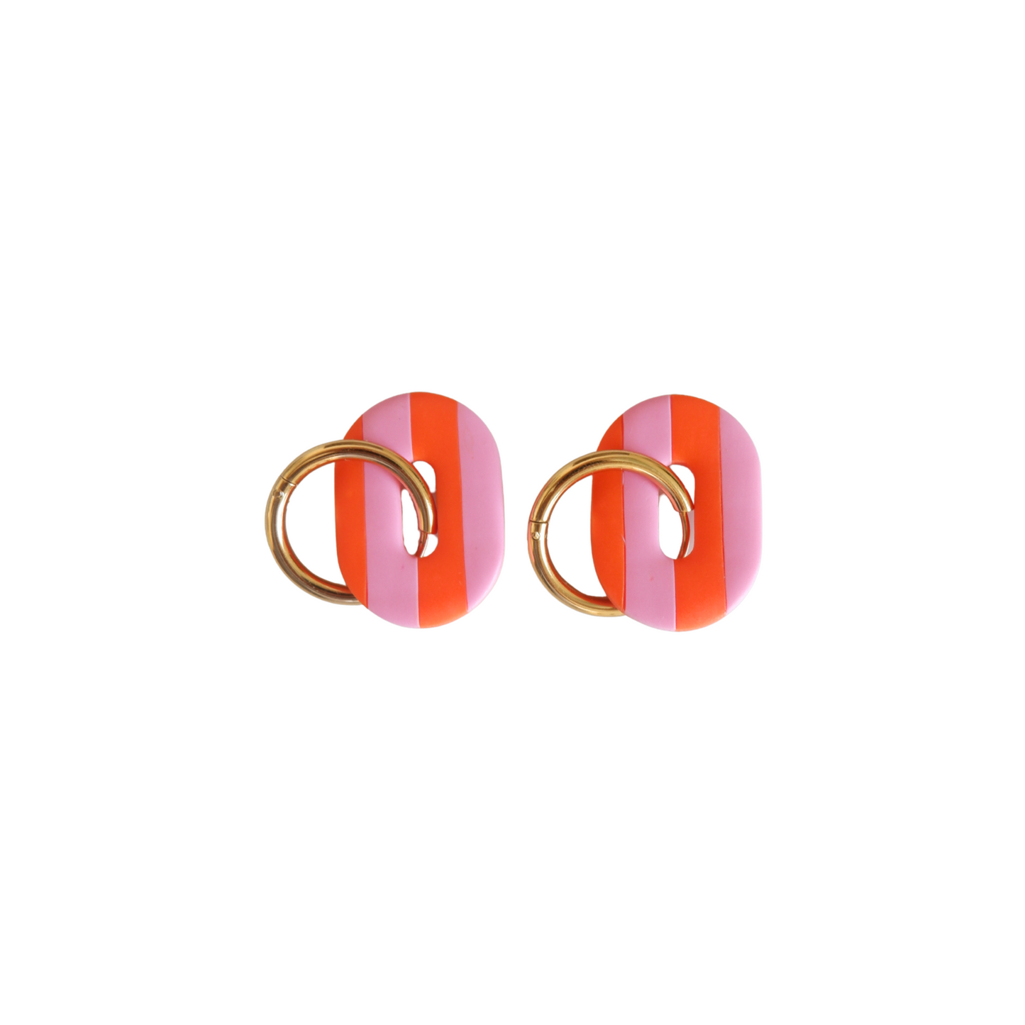 Stripy oval