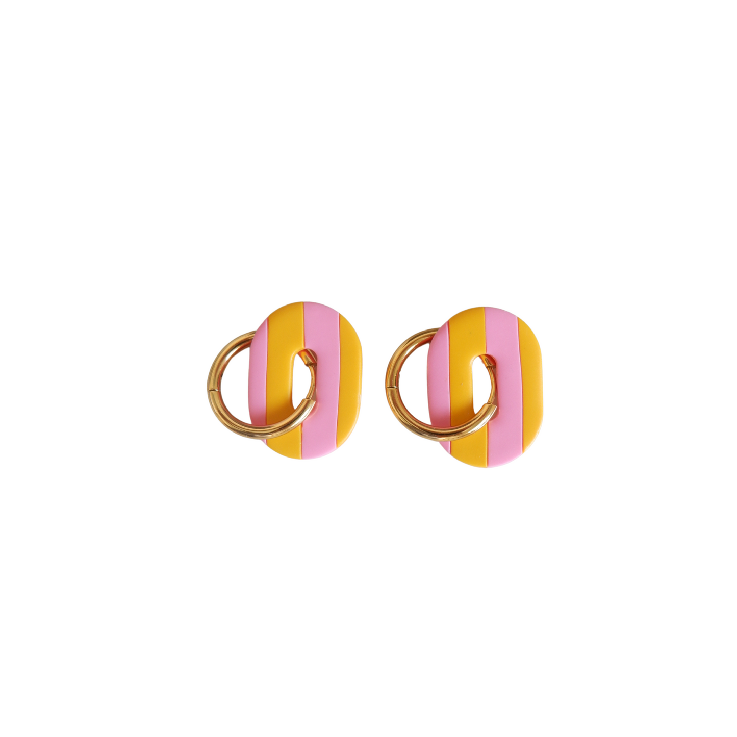 Stripy oval