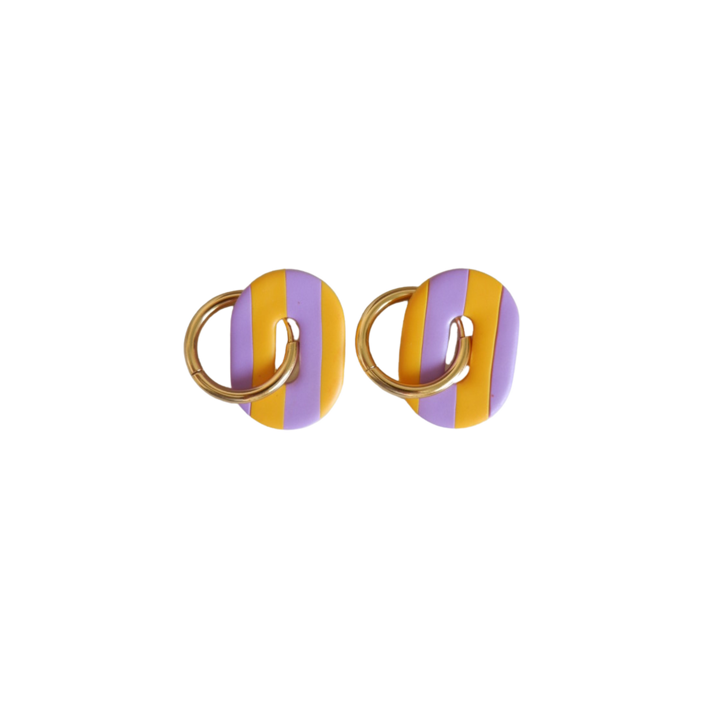 Stripy oval