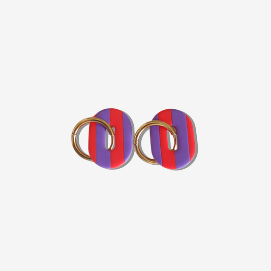 Stripy oval
