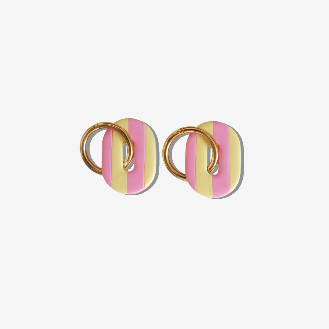 Stripy oval
