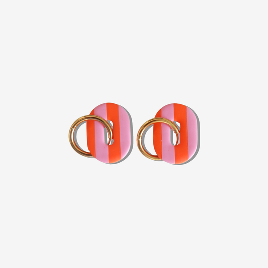 Stripy oval