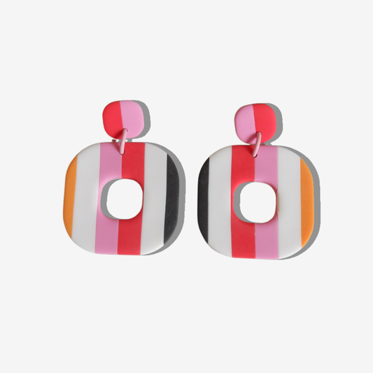 Stripy médio - multicolor
