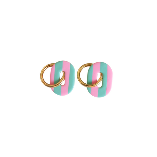 Stripy oval